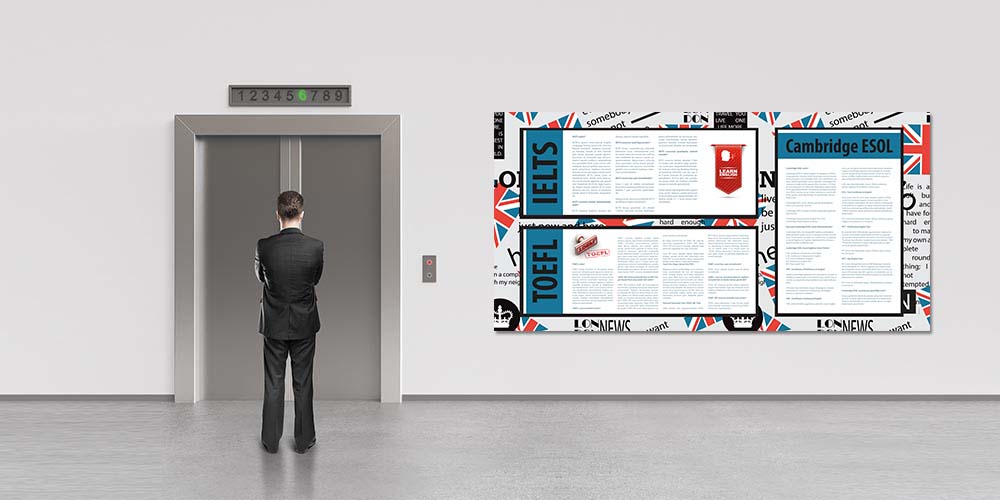IELTS TOEFL Cambridge ESOL Dil Sınavları Hazırlık Poster 3013