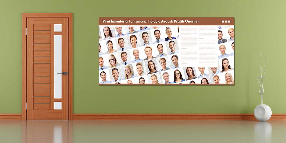 Yeni İnsanlarla Tanışma Pratik Öneriler Posteri  3058