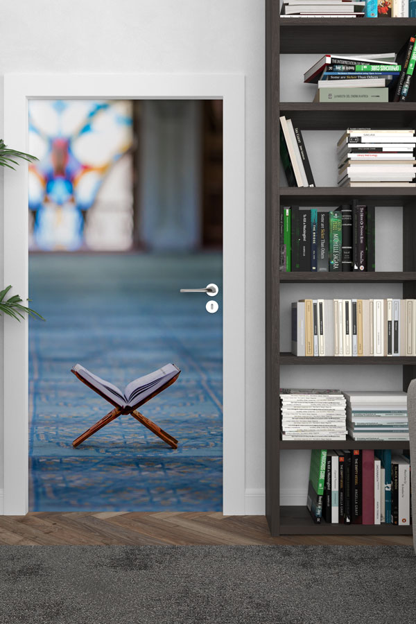 okul-kapi-giydirmeleri-9542-02 Kur’an-ı Kerim ve Cami Motifli Kapı Giydirme Dekoratif Baskı 9542