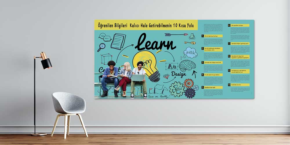 Öğrenilen Bilgileri Kalıcı Hale Getirmenin 10 Yolu Posteri 3033