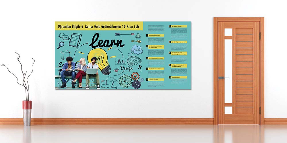 Öğrenilen Bilgileri Kalıcı Hale Getirmenin 10 Yolu Posteri 3033