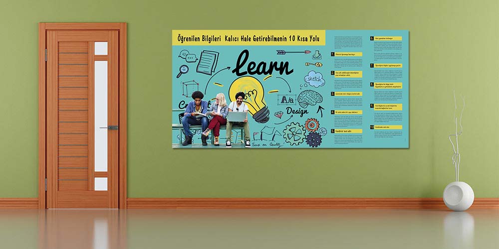 Öğrenilen Bilgileri Kalıcı Hale Getirmenin 10 Yolu Posteri 3033