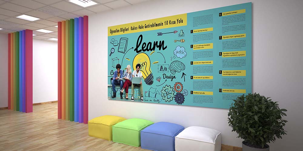 Öğrenilen Bilgileri Kalıcı Hale Getirmenin 10 Yolu Posteri 3033