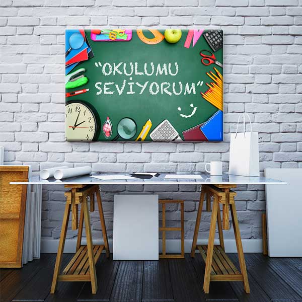 "Okulumu Seviyorum" Okul ve Sınıf Motivasyon Posteri – 4004