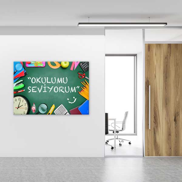 "Okulumu Seviyorum" Okul ve Sınıf Motivasyon Posteri – 4004