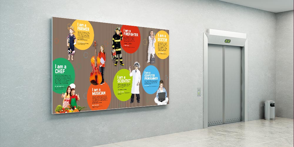 "Geleceğin Meslekleri ve Çocukların Hayalleri" Eğitim Posteri A-519
