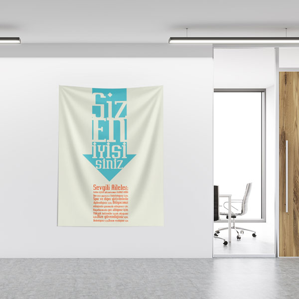 Hayvan Figürlü Eğitici Renkli Alfabe Duvar Örtüsü 8451