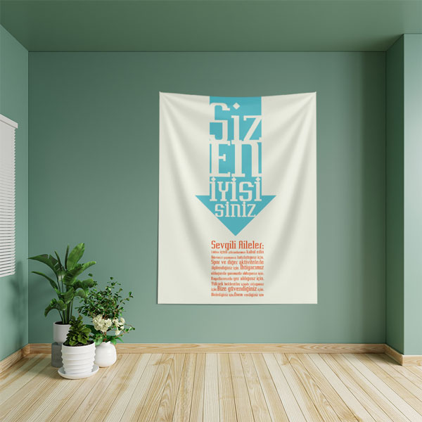 Hayvan Figürlü Eğitici Renkli Alfabe Duvar Örtüsü 8451