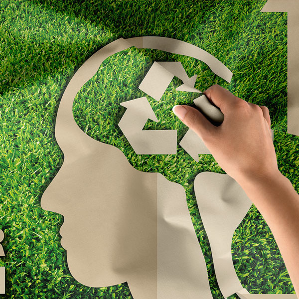 "Geri Dönüştür, Tekrar Kullan" Temalı Çevre Bilinci Duvar Örtüsü 8292