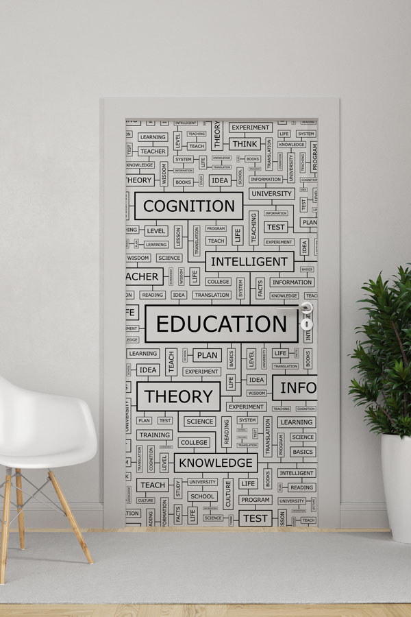 Kapı Giydirme: Eğitim ve Bilim Kelime Bulutu 9184