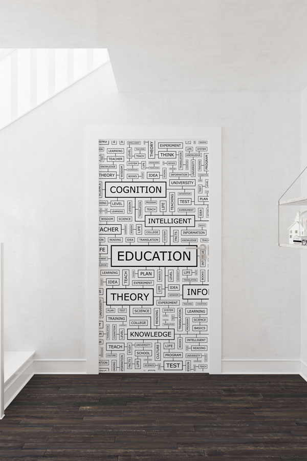 Kapı Giydirme: Eğitim ve Bilim Kelime Bulutu 9184