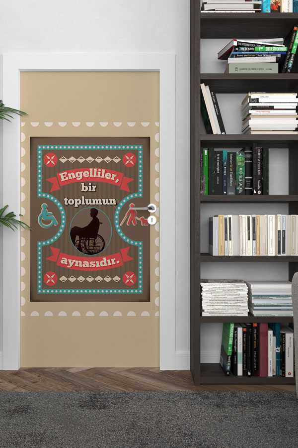 Engelli Bilinci Kapı Giydirme 9210