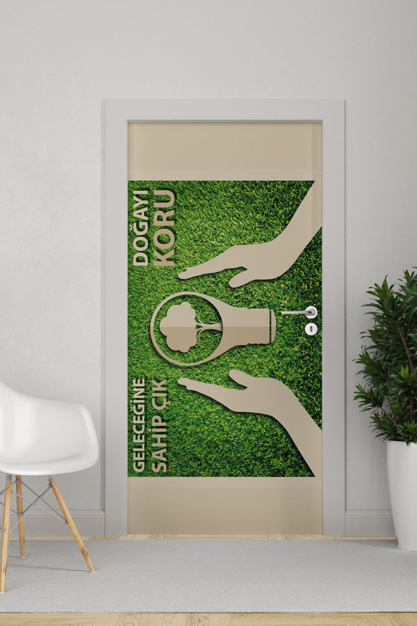 Doğayı Koru Kapı Giydirme 9052
