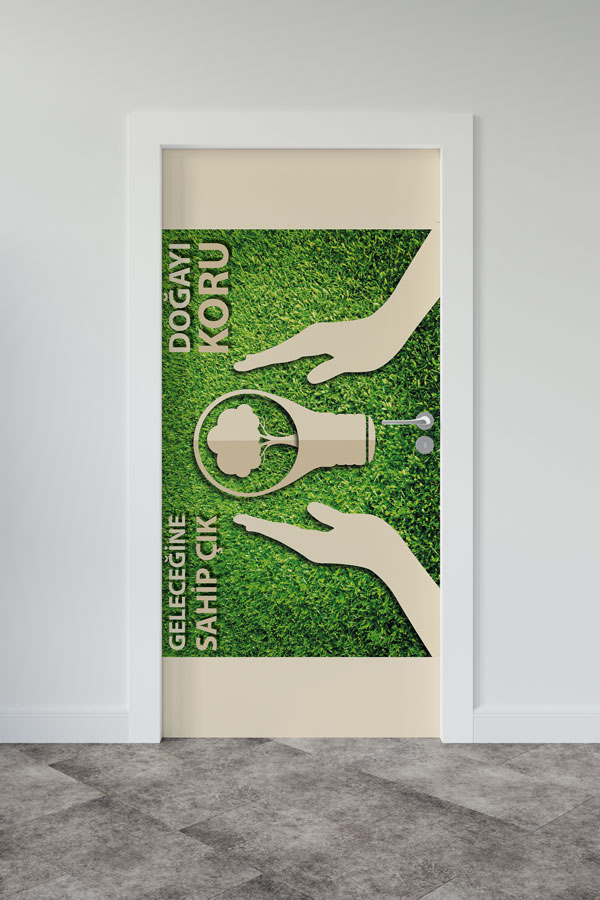 Doğayı Koru Kapı Giydirme 9052