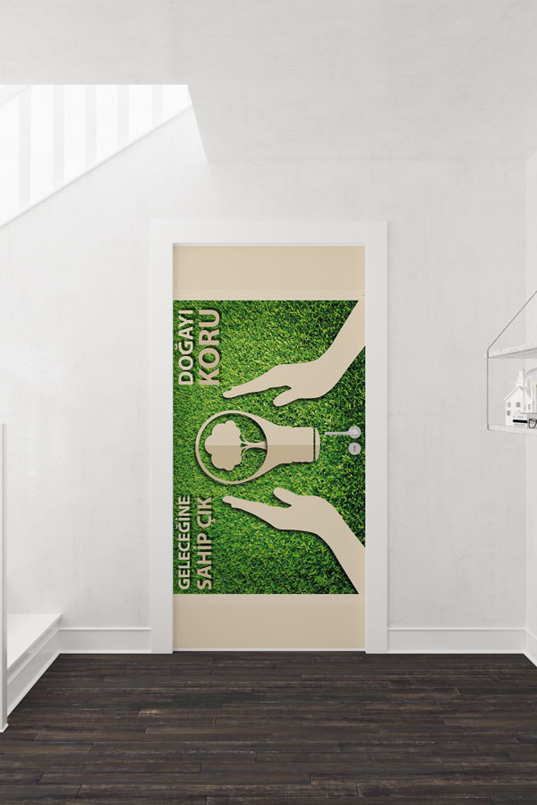 Doğayı Koru Kapı Giydirme 9052