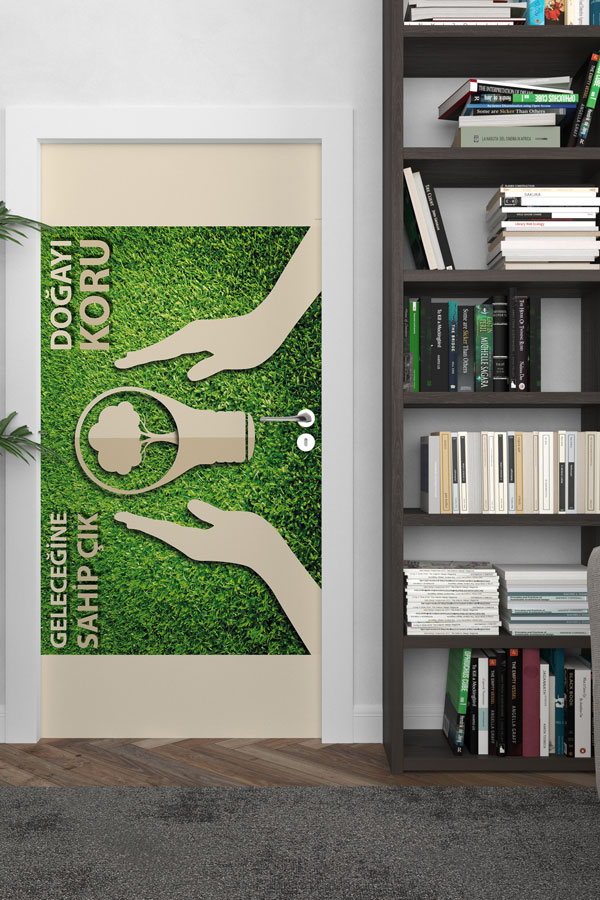 Doğayı Koru Kapı Giydirme 9052