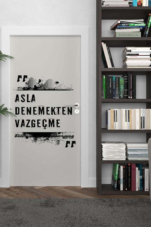 okul-sinif-kapi-giydirme-9027-02 "Asla Denemekten Vazgeçme" Mottolu Kapı Giydirme 9027