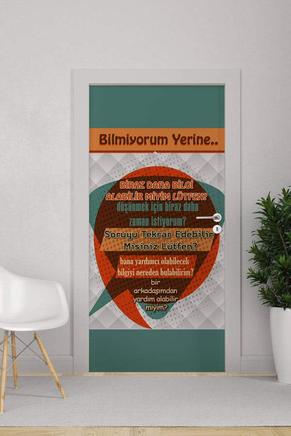 Bilmiyorum Yerine Ne Söylemeliyim Kapı Giydirme - Etkili İletişim ve Problem Çözme Eğitimi 9042