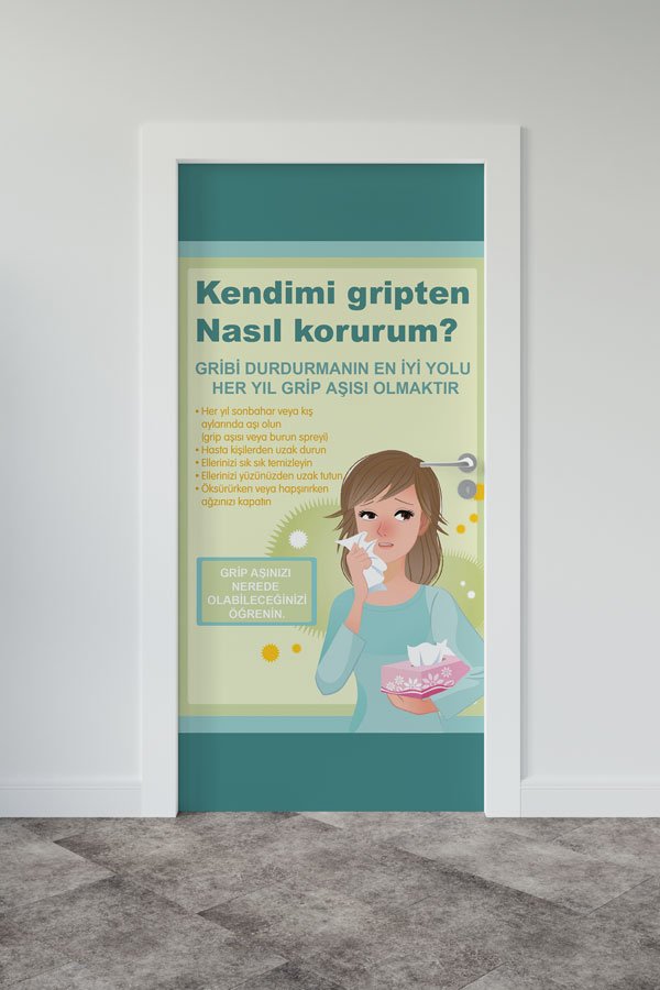 Okul Grip Korunma Yöntemleri Kapı Giydirme 9170