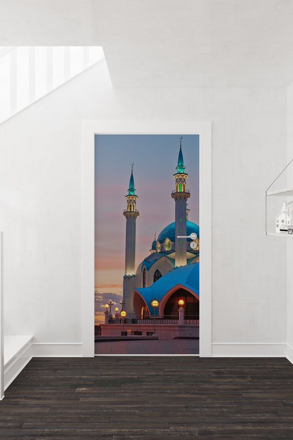 okul-sinif-kapi-giydirme-9570-01 Kul Şerif Camii Gün Batımı Manzarası Kapı Giydirme 9570