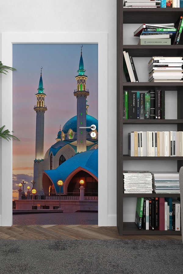 okul-sinif-kapi-giydirme-9570-02 Kul Şerif Camii Gün Batımı Manzarası Kapı Giydirme 9570