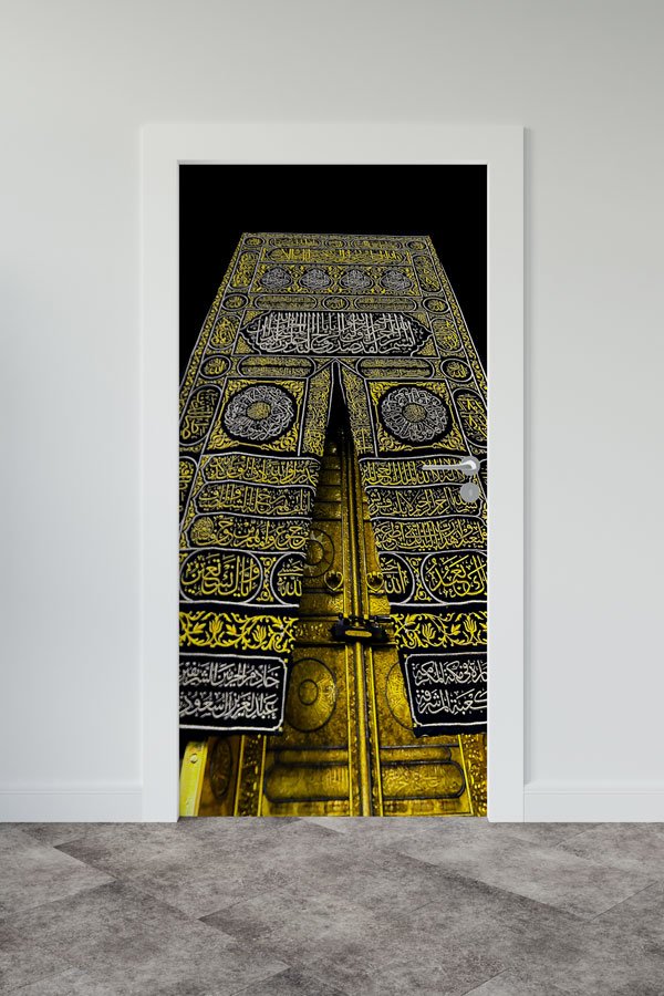 Kabe Kapısı ve Kisve Desenli Kapı Giydirme Tasarımı 9552