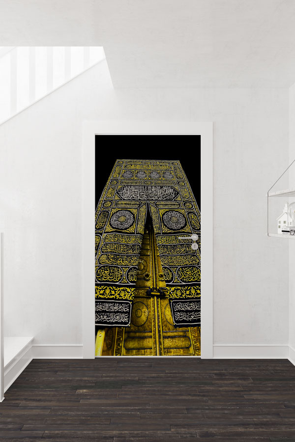 Kabe Kapısı ve Kisve Desenli Kapı Giydirme Tasarımı 9552