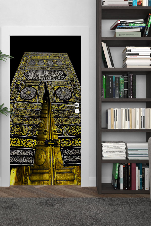 Kabe Kapısı ve Kisve Desenli Kapı Giydirme Tasarımı 9552