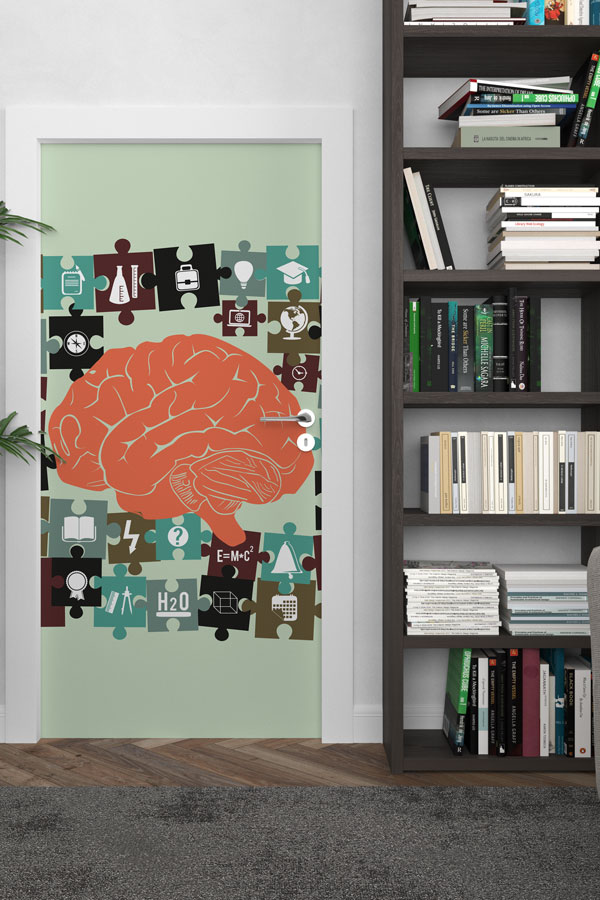 "Beyin ve Bilim: Bilginin Parçaları" Kapı Giydirme 9183