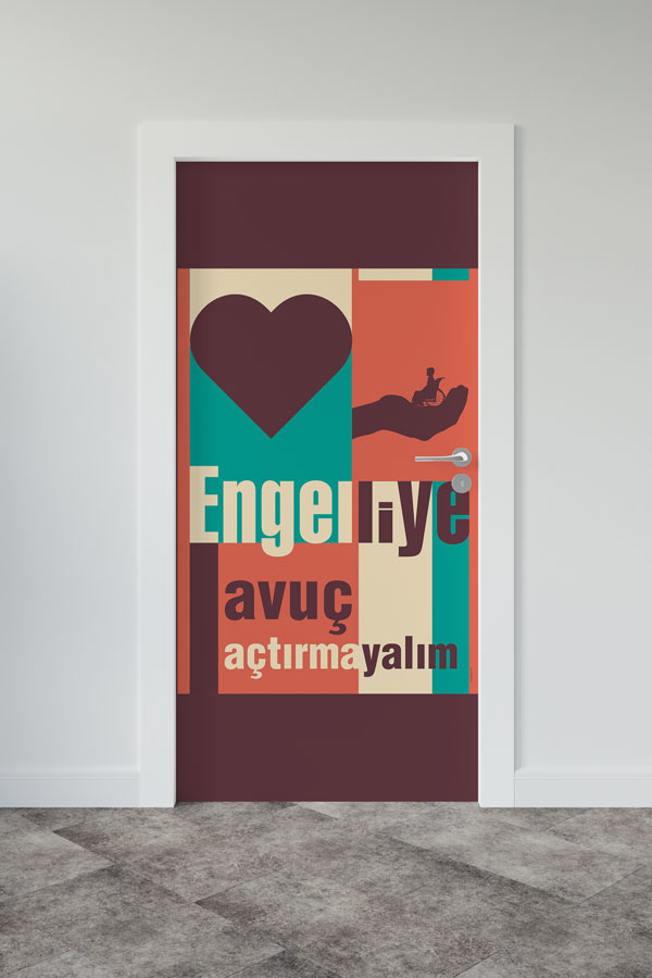 okul-sinif-kapi-gorselleri-9212-00 Engelliye Avuç Açtırmayalım Kapı Giydirme 9212