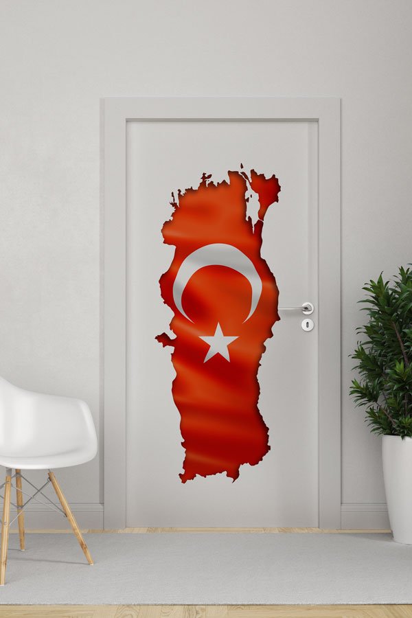 okul-sinif-kapi-tasarimi-8838-0 Türkiye Siluet Türk Bayrağı Kapı Giydirme 8838