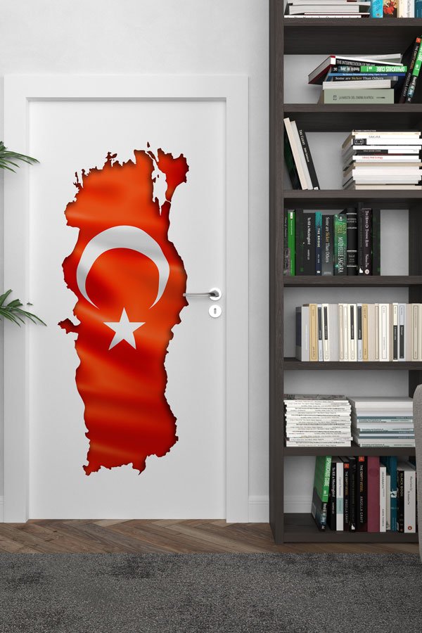 okul-sinif-kapi-tasarimi-8838-02 Türkiye Siluet Türk Bayrağı Kapı Giydirme 8838