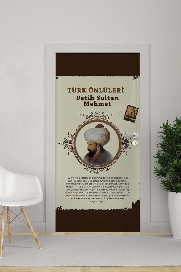 Fatih Sultan Mehmet Kapı Giydirme 9094