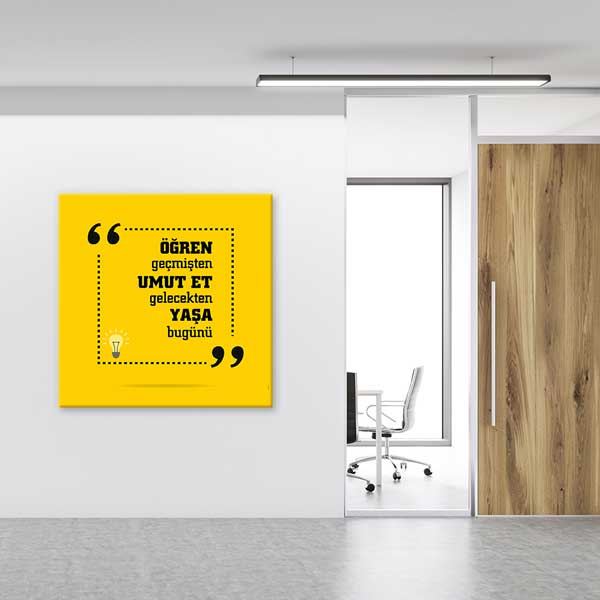 okul-sinif-posterleri-4108-01 "Geçmişten Öğren, Gelecekten Umut Et, Bugünü Yaşa" Motivasyon Posteri – 4108