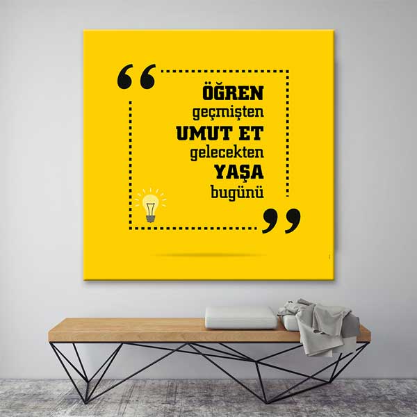 okul-sinif-posterleri-4108-03 "Geçmişten Öğren, Gelecekten Umut Et, Bugünü Yaşa" Motivasyon Posteri – 4108