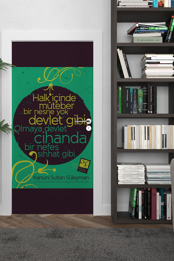 okul-sinifi-kapi-giydirme-8661-02 Kanuni Sultan Süleyman Sözü Kapı Giydirme - "Sıhhat Gibi" Edebi Tasarım 8661