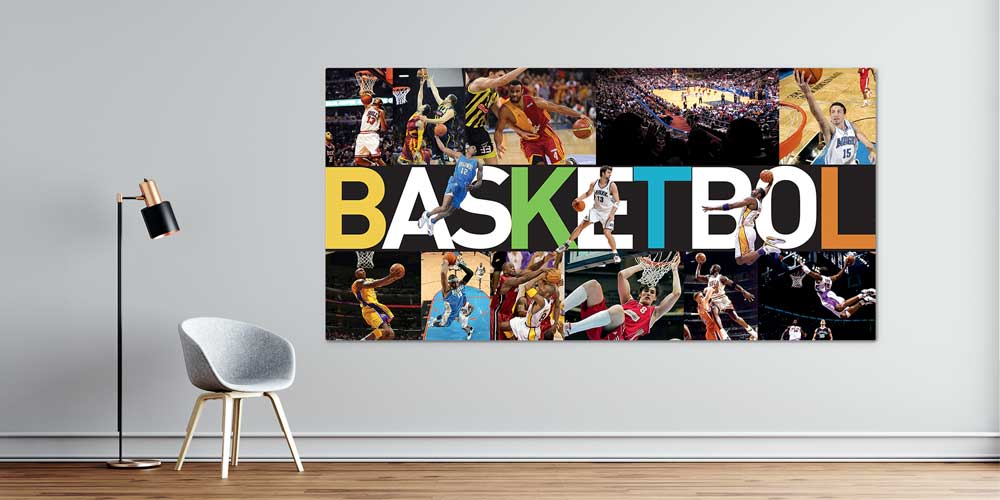 Basketbol Temalı Duvar Giydirme Posteri A-210