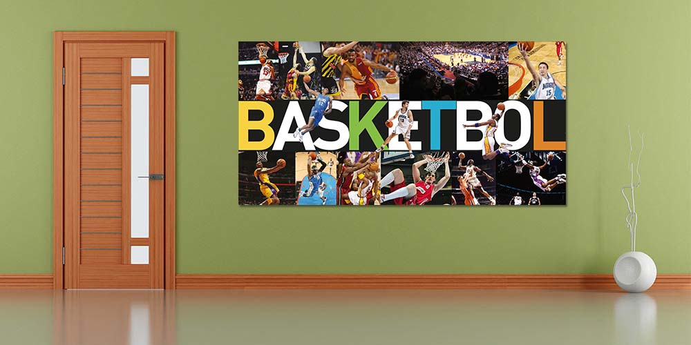 Basketbol Temalı Duvar Giydirme Posteri A-210