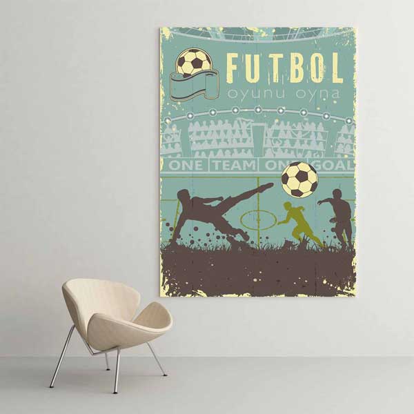 Retro Stadyum Futbol Tablosu "Oyunu Oyna" – B-208