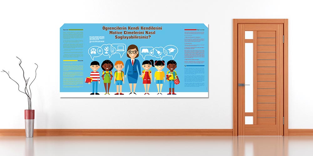 Öğrenci Motivasyonu ve Rehberlik Posteri  3119