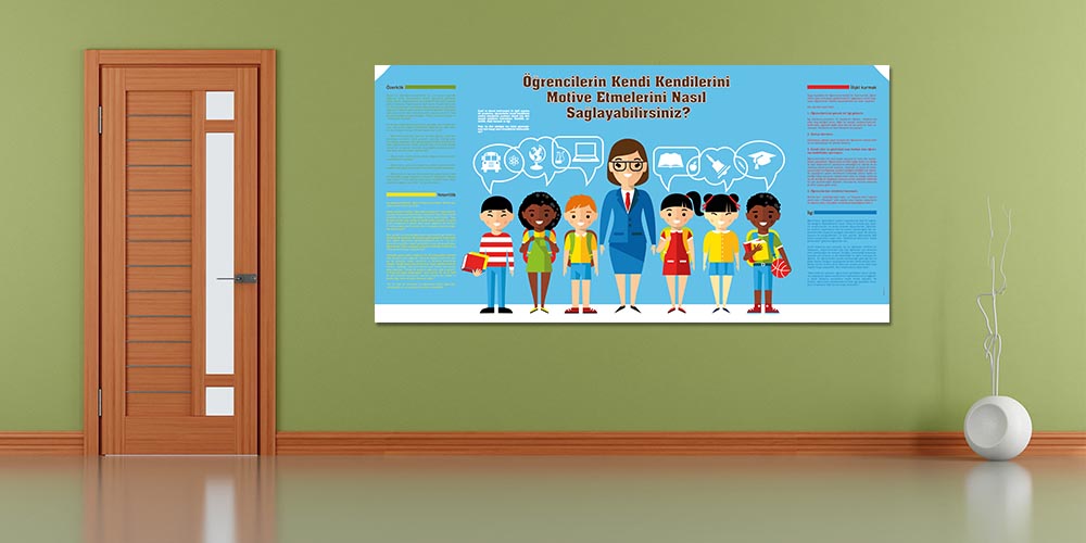 Öğrenci Motivasyonu ve Rehberlik Posteri  3119