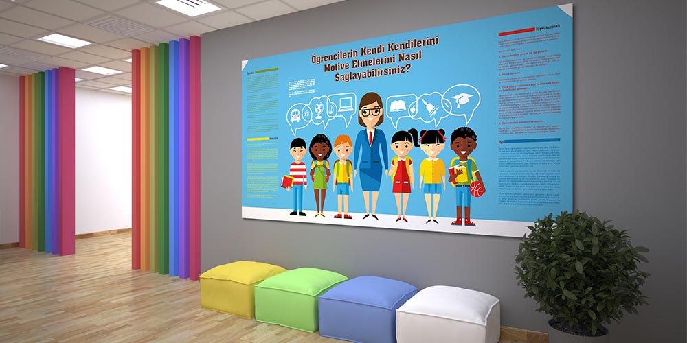 Öğrenci Motivasyonu ve Rehberlik Posteri  3119