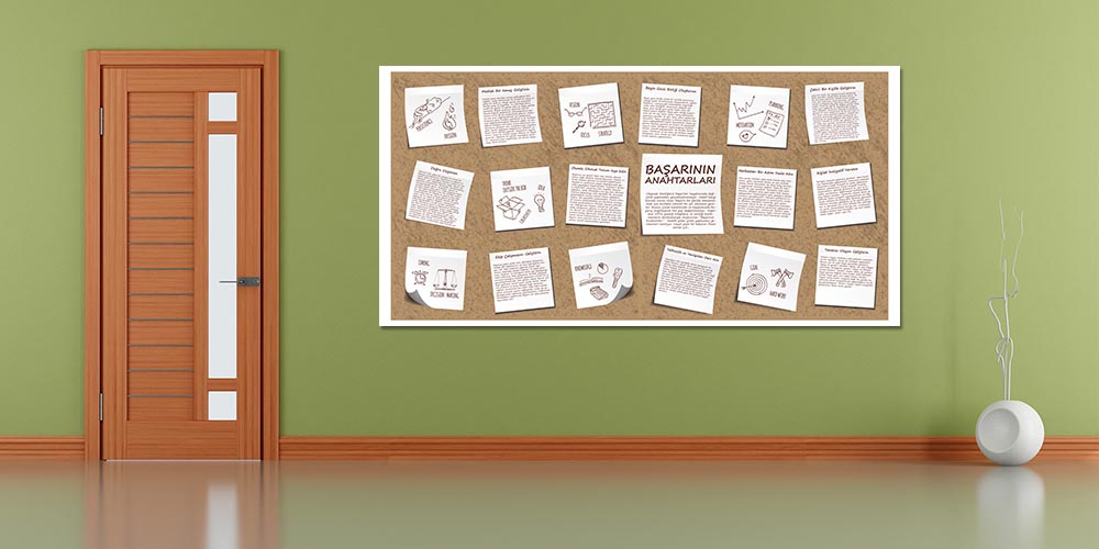 Başarının Anahtarları Duvar Dekoru 3079