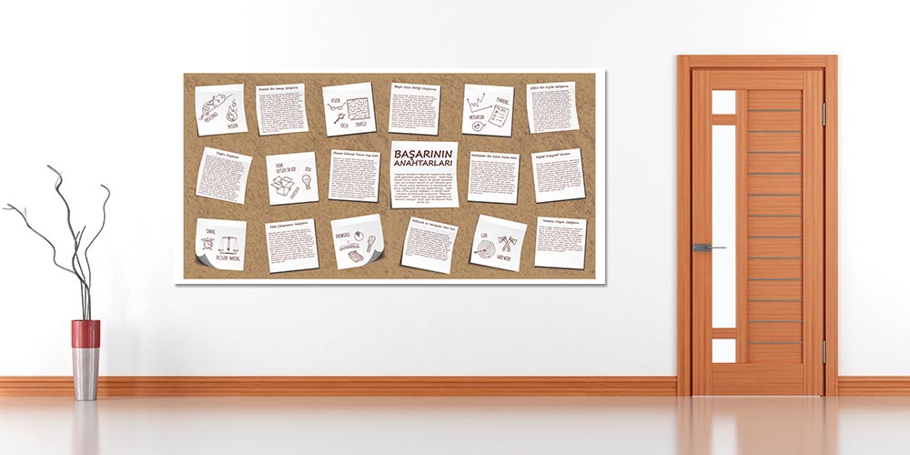 Başarının Anahtarları Duvar Dekoru 3079