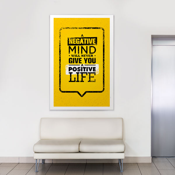 okul-tablolari-3165-03 Pozitif Zihin Motivasyon Duvar Kanvası – 3165