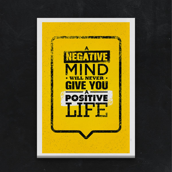 okul-tablolari-3165-07 Pozitif Zihin Motivasyon Duvar Kanvası – 3165