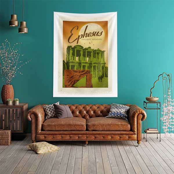 Ephesus Antik Kenti Duvar Örtüsü 11835