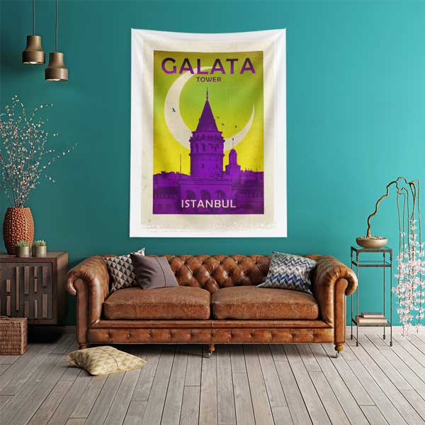 Galata Kulesi Duvar Örtüsü 11836