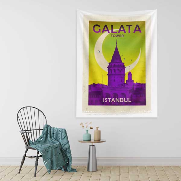 Galata Kulesi Duvar Örtüsü 11836