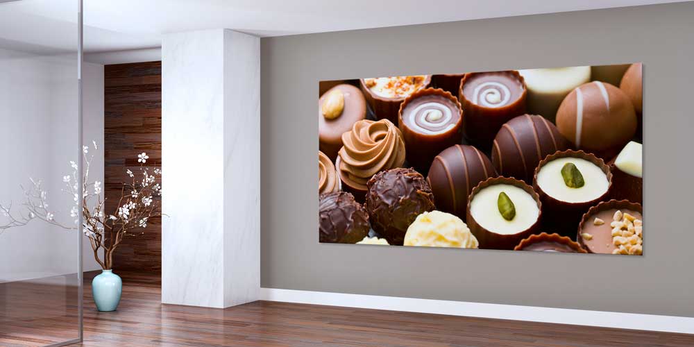 Çikolata Pralinleri Büyük Ebat Duvar Dekoru – 12435
